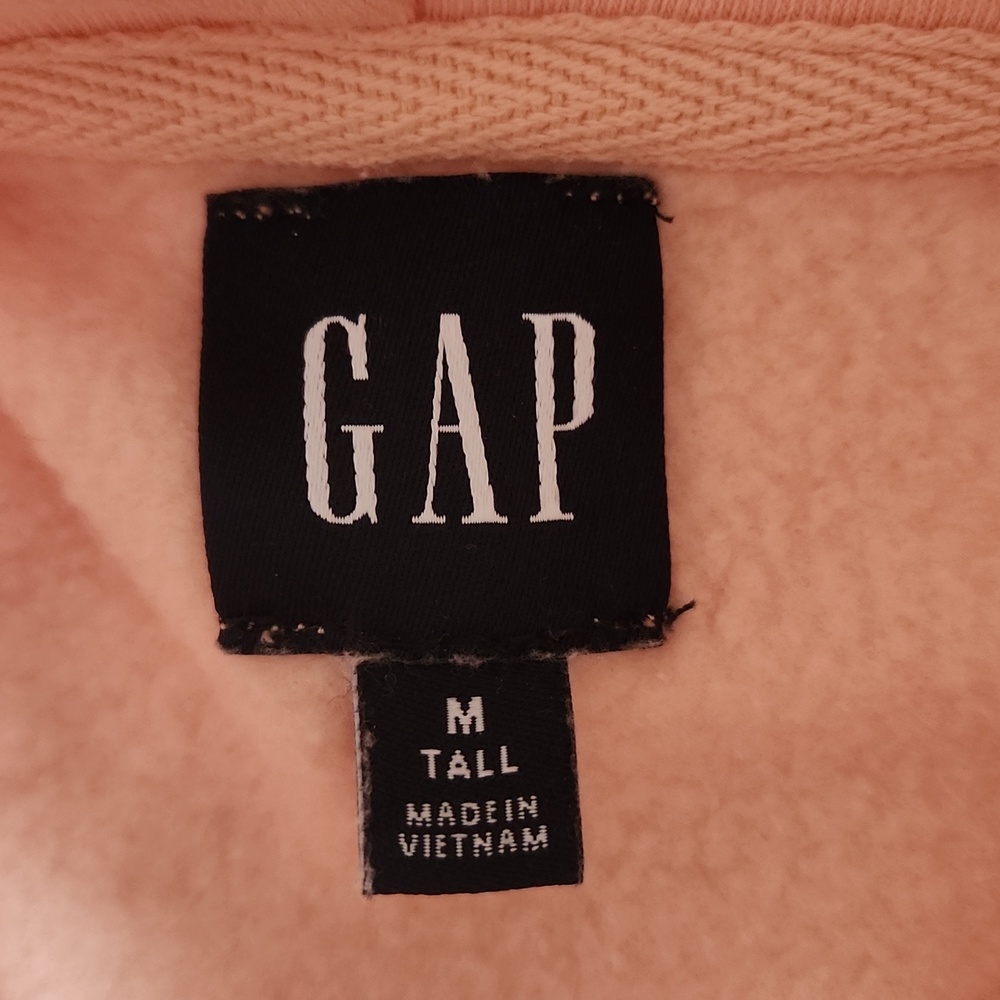 GAP logo Vintage Soft Cropped Hoodie Medium Tall - Picture 4 of 9